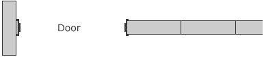 100 Series Door on End
