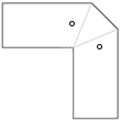 Square Tube - Beveled 90&deg; No Wleding