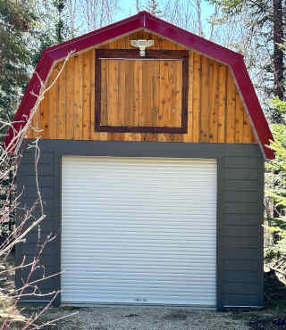 Gambrel Roof Shed