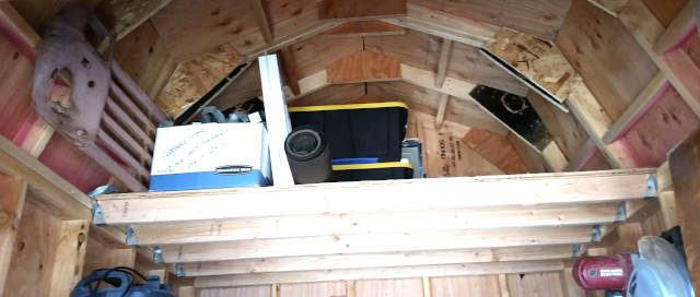 Gambrel Roof Built using Gambrel Calculator