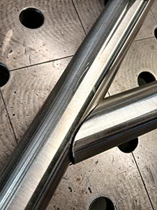 Tubes cut using Notching Templates