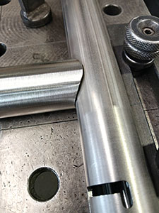Tubes cut using Notching Templates