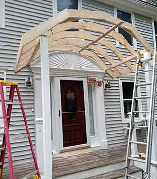 Gambrel Roof Construction