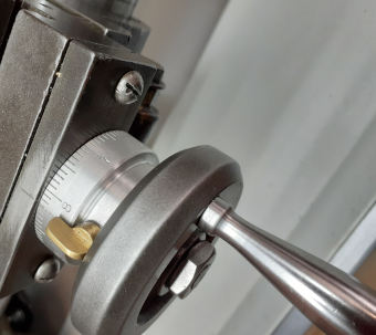 Lathe using Linear Scale Template