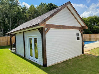 Gable Roof Built using Gable Calculator