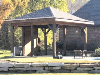 Hip Roof Built using Gable Calculator