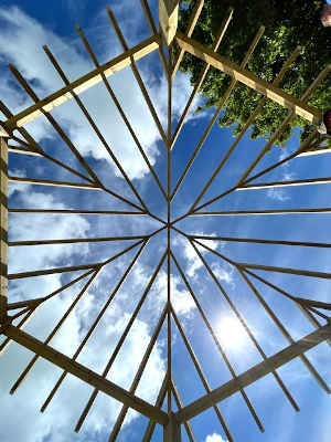 Gazebo Built using Gazebo Calculator