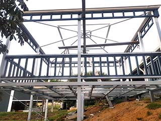 Hip Roof Gazebo Steel Frame