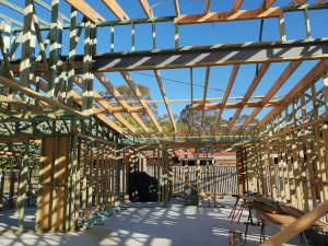 Frames built using blocklayer