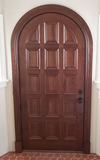 Curved Molding Door