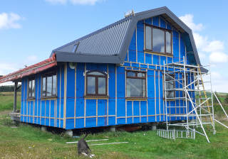 Gambrel Roof Construction