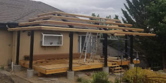 Hip Roof Framing Example