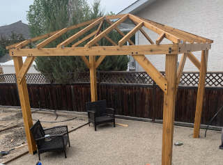 Hip Roof Framing Example