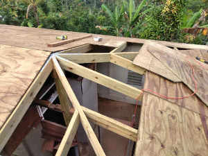 Hip Roof Framing built using Hip Roof Calculator