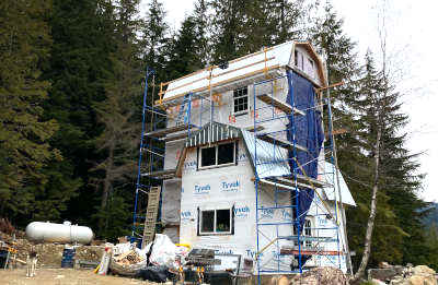 House with Gambrel Roofs