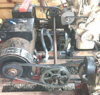 Generator with Pulley Belt Cofiguration