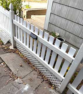 Picket Fence Spacing