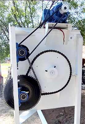 Animal Food Mixer Pulley Belt Calculator