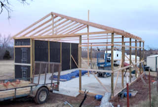 24 x 30 Shed with 10ft walls