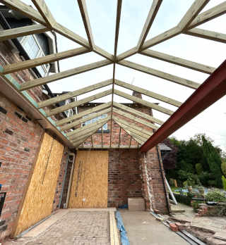 Hip Roof Frame