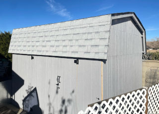 Shed with Gambrel Roof