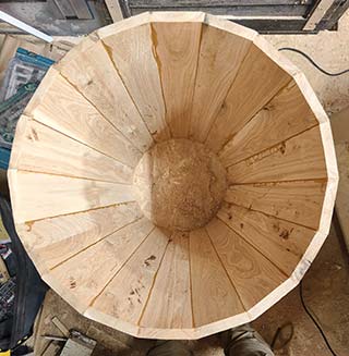 Tapered Staves