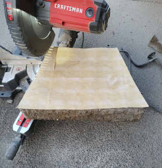Cutting Circular Paving