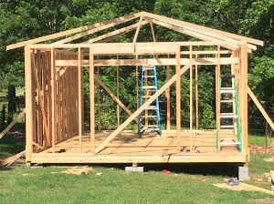 Hip Roof Framing Example